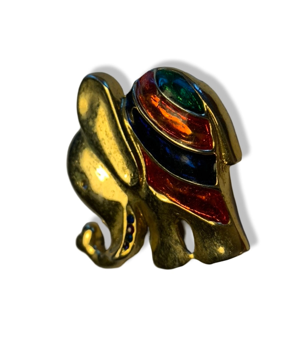 Elephant brooch