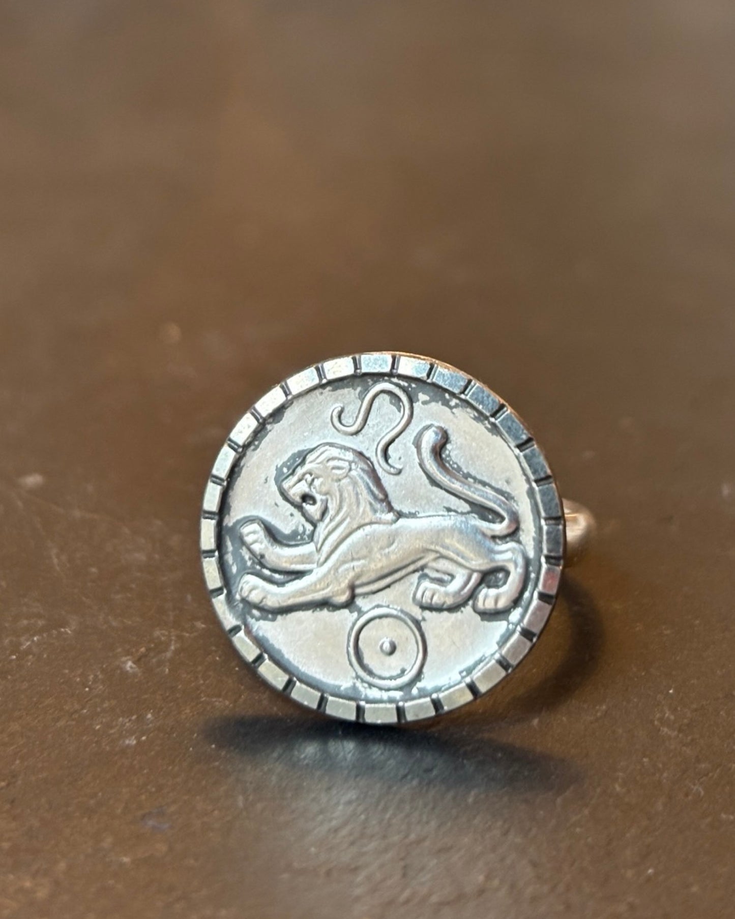 LION bague en argent - blissparis